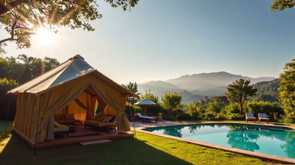 Les campings 4 étoiles : luxe et confort à portée de main